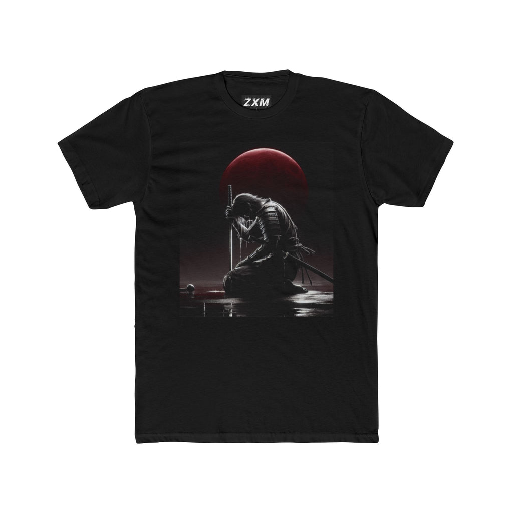 Samurai Sunset Unisex Tee, Cool Graphic Tee, Streetwear Fashion, Gift for Anime Lovers, Casual Daily Wear, Unique Present Idea
