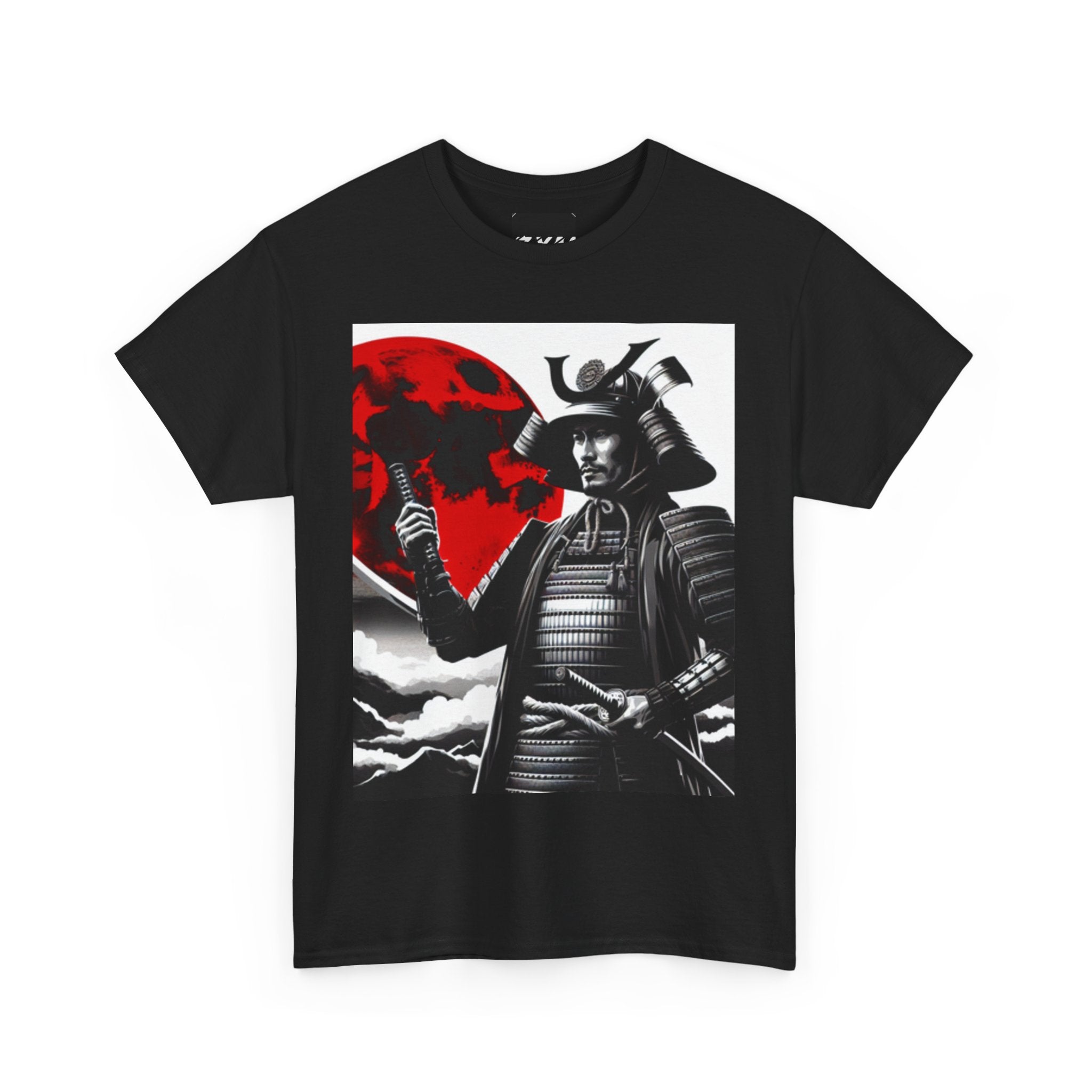 Samurai Spirit Unisex Heavy Cotton Tee | Vintage Samurai Tee, Graphic Tee, Unisex Shirt, Gift for Him, Martial Arts Clothing